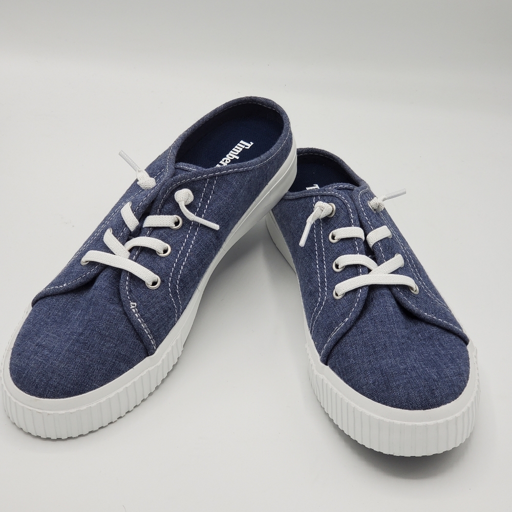 TIMBERLAND BLUE SLIP-ON WOMEN SHOES SZ 8